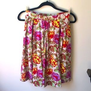 LulaRoe Size Small Floral Skirt - Excellent used Condition